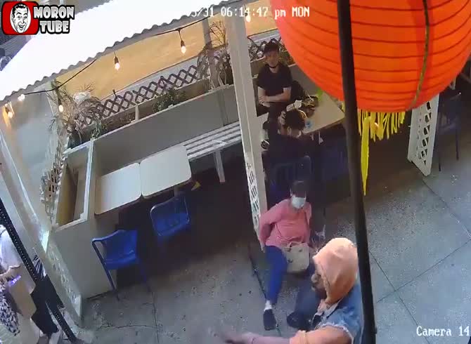 Video: He slaps a random Asian woman on the street, which is shocking (Audience Aware)